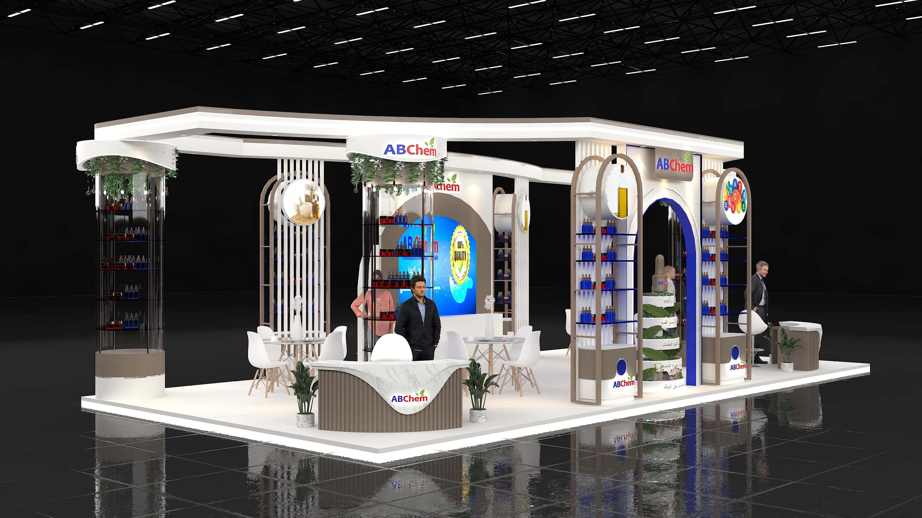 AB Chem booth 3