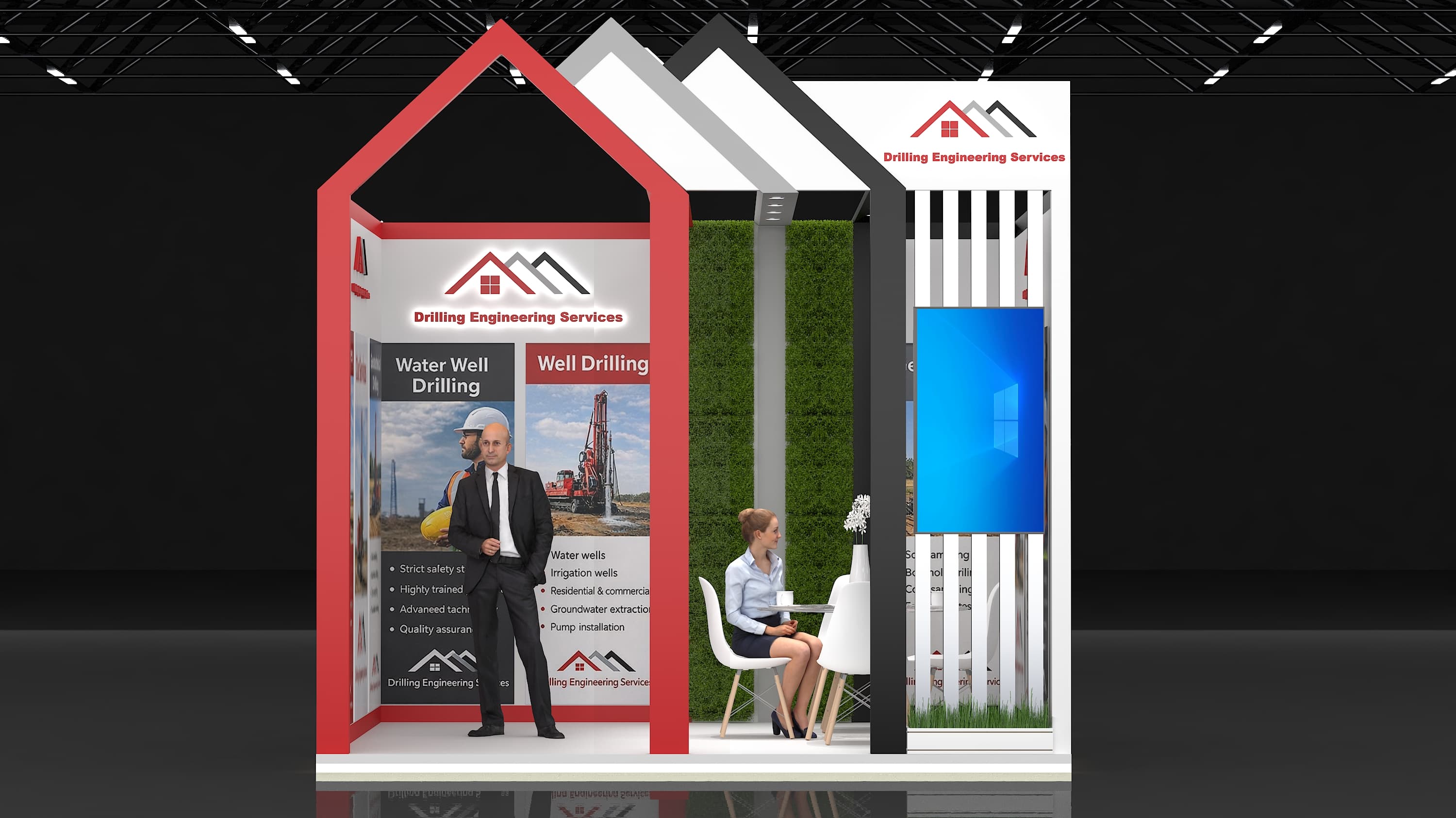 Drilling Engineering Services booth 1