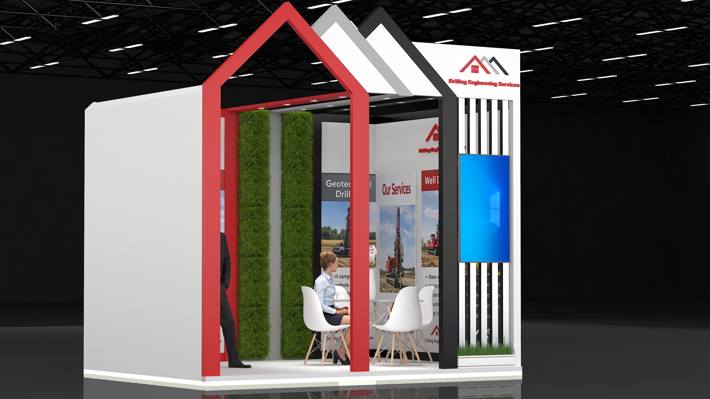 Drilling Engineering Services booth 3
