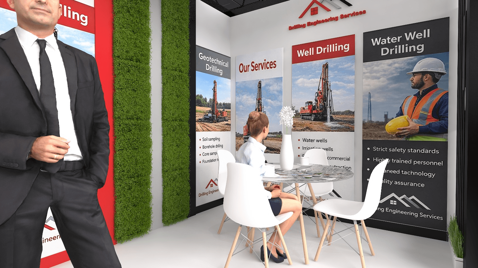 Drilling Engineering Services booth 4
